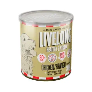 Ração Úmida Natural para Cães Livelong Frango - 300g