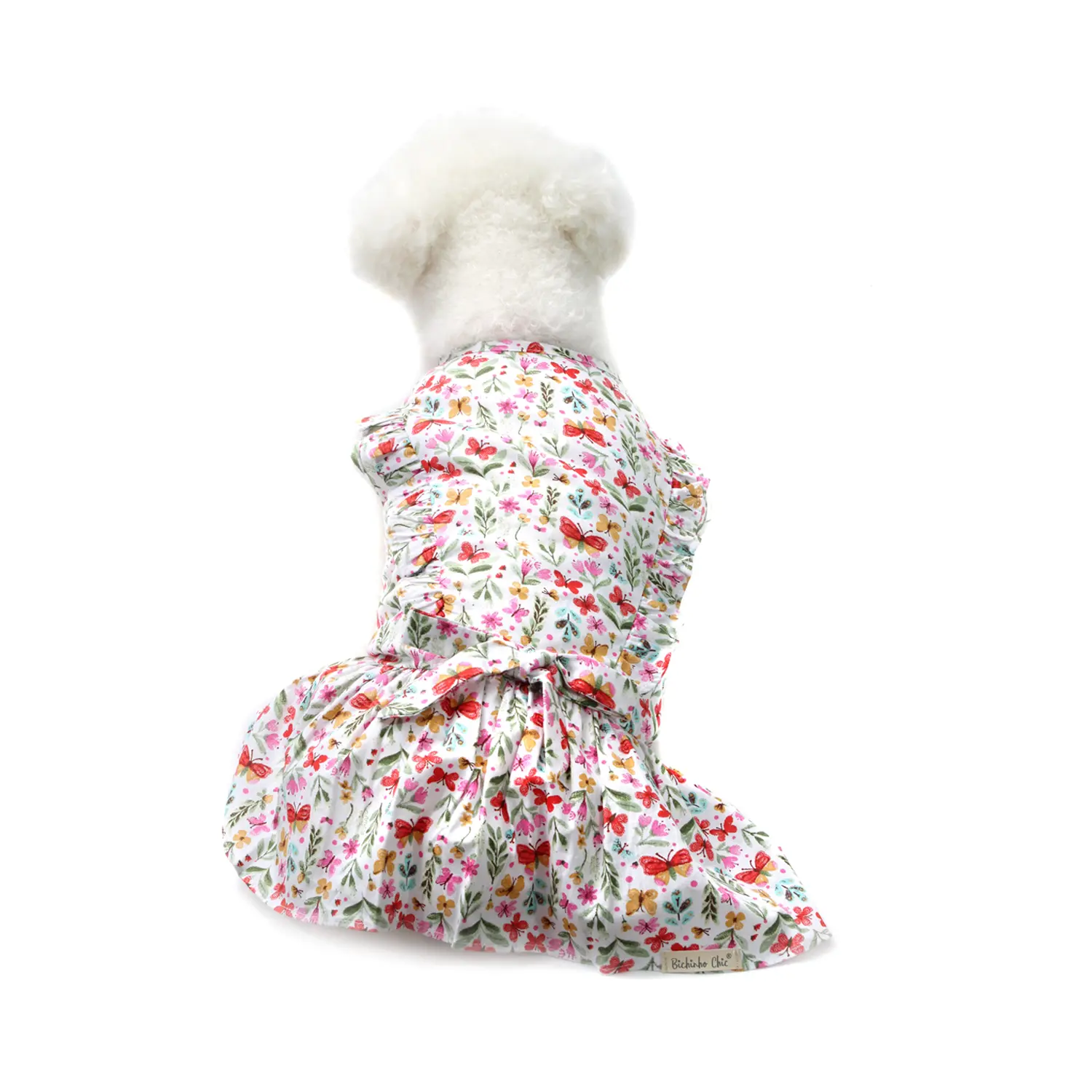 vestido-borboletas-bege-PP-bichinho-chic-poodle-de-costa