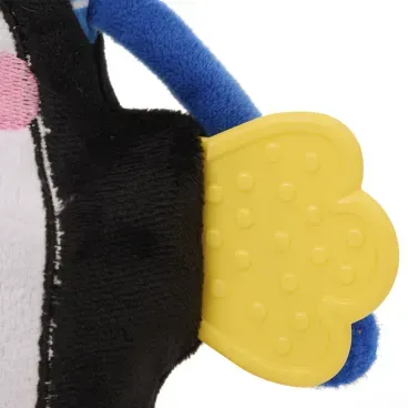 Detalhes-do-mordedor-do-Brinquedo-Pelucia-com-Mordedor-Pinguim-com-Gorro-Savana-Pet