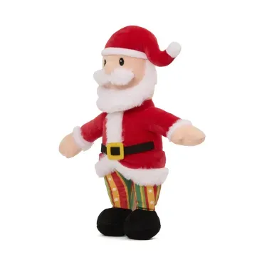 Brinquedo-Pelucia-Papai-Noel-Savana-Pet-de-lado