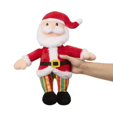 Mao-segunrado-o-Brinquedo-Pelucia-Papai-Noel-Savana-Pet