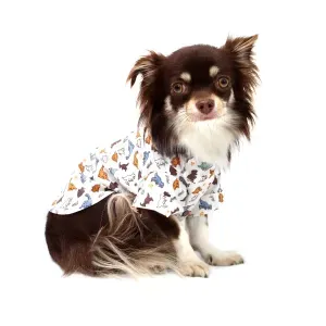 Camisa Dinossauro Bichinho Chic Bege