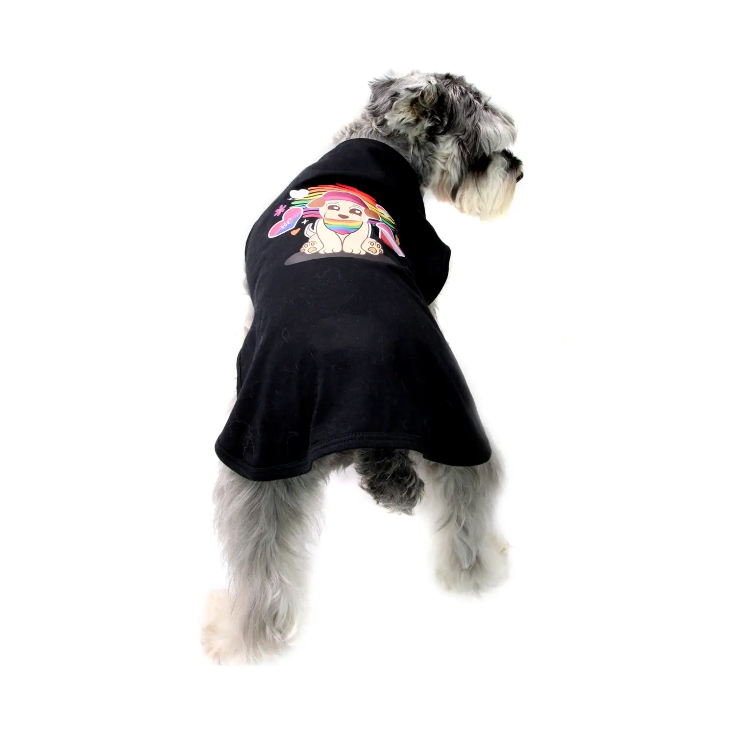 camiseta-pride-PP-preta-bichinho-chic-pet-medio-de-costa
