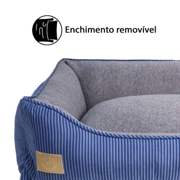 Cama-Home-para-Caes-e-Gatos-Fabrica-Pet-Azul-com-enchimento-removivel