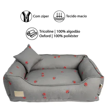 Composicao-da-Cama-Joaninha-para-Caes-e-Gatos-Fabrica-Pet