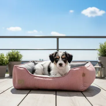 Pet-deitado-na-Cama-Home-para-Caes-e-Gatos-Fabrica-Pet-Rosa