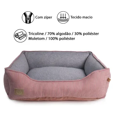 Composicao-da-Cama-Home-para-Caes-e-Gatos-Fabrica-Pet-Rosa