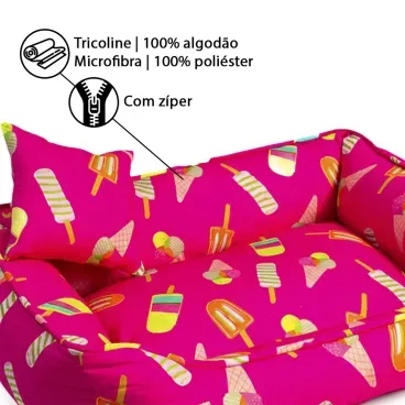 Composicao-da-Cama-Sorvete-para-Caes-e-Gatos-Fabrica-Pet-Rosa