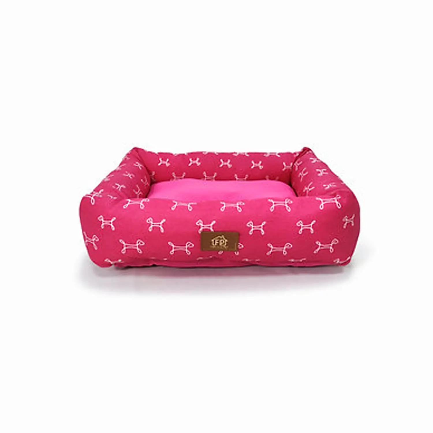 Cama Retangular Carmel Fábrica Pet Rosa Cama Retangular Carmel Fábrica Pet Rosa