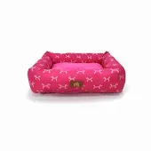 Cama Retangular Carmel Fábrica Pet Rosa