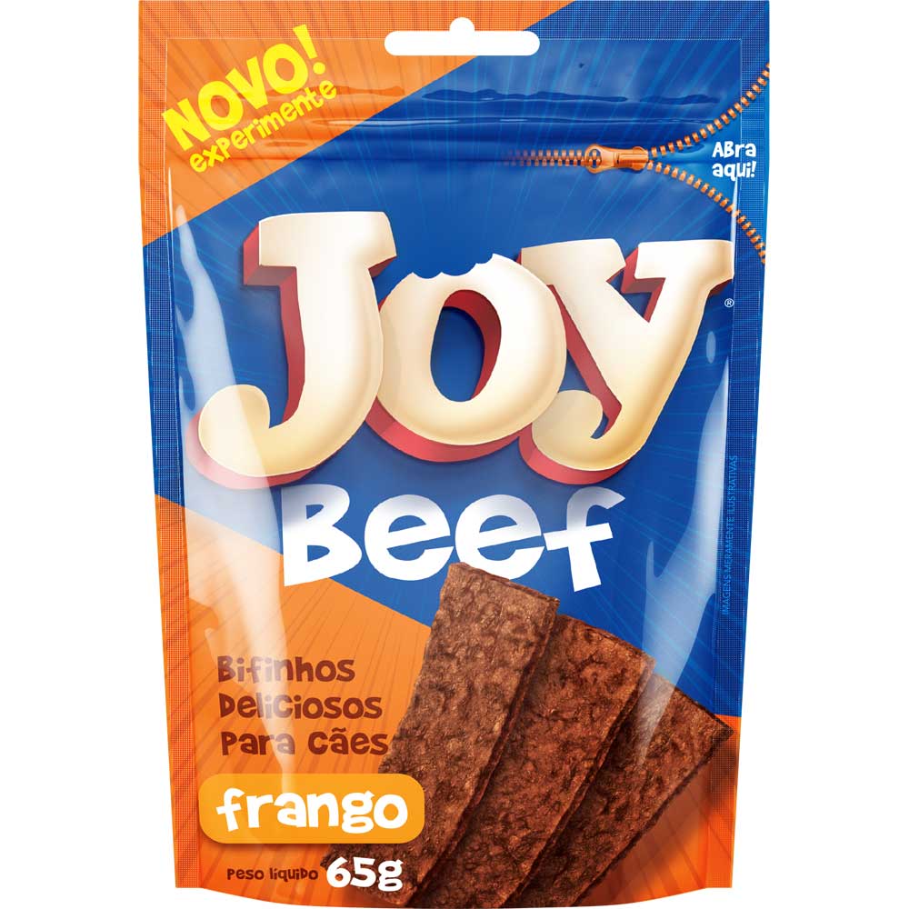 Petisco Joy Beef Frango para Cães