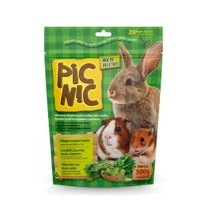 Ração para Roedores Pic Nic Zootekna Mix de Vegetais - 500g