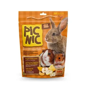 Ração para Roedores Pic Nic Zootekna Mix de Frutas - 500g