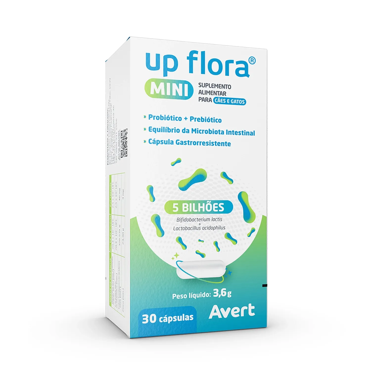 Up Flora Mini Suplemento Alimentar Avert