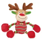 Brinquedo Pelúcia Rena com Luvas Savana Pet