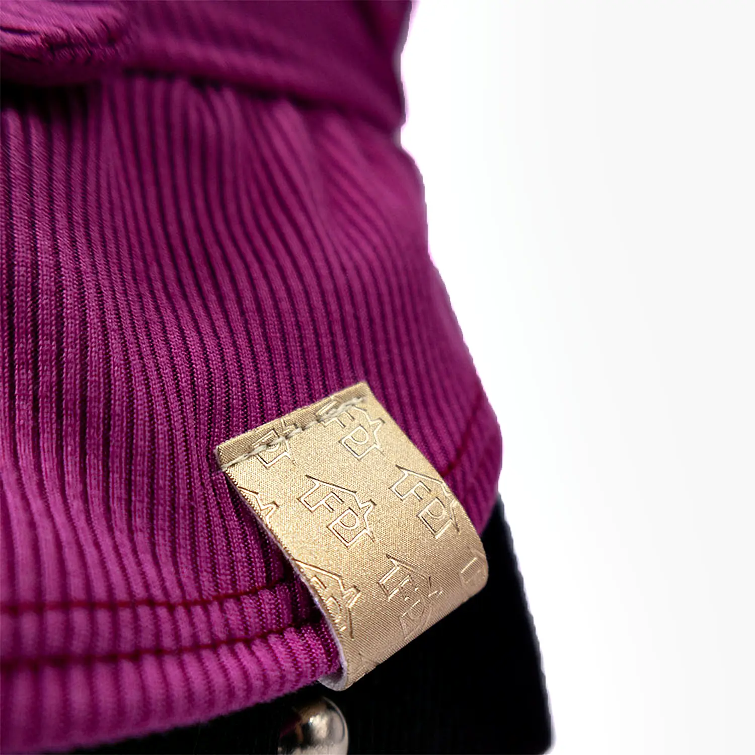 Vestido Canelado Roxo Fábrica Pet