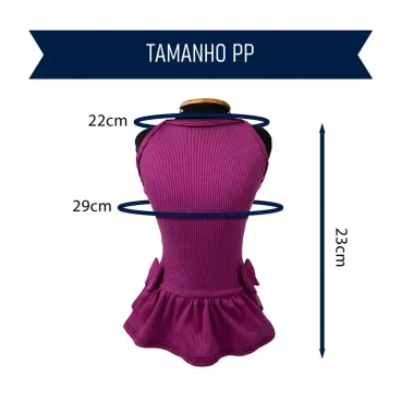 Vestido-Canelado-Roxo-Fabrica-Pet-tamanho-PP-foto-explicativa-do-tamanho-da-peca
