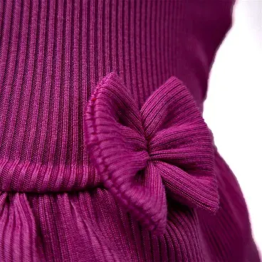 Vestido-Canelado-Roxo-Fabrica-Pet-tamanho-P-foto-de-detalhe-do-lacinho-na-lateral