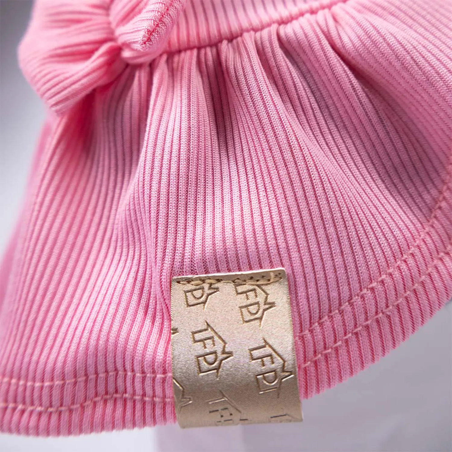 Vestido-Canelado-Rosa-Fabrica-Pet-tamanho-PP-foto-de-detalhe-da-etiqueta-