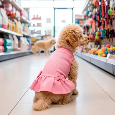 Vestido-Canelado-Rosa-Fabrica-Pet-tamanho-P-foto-do-vestido-no-pet