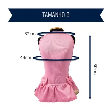 Vestido-Canelado-Rosa-Fabrica-Pet-tamanho-G-foto-explicativa-do-tamanho-da-peca