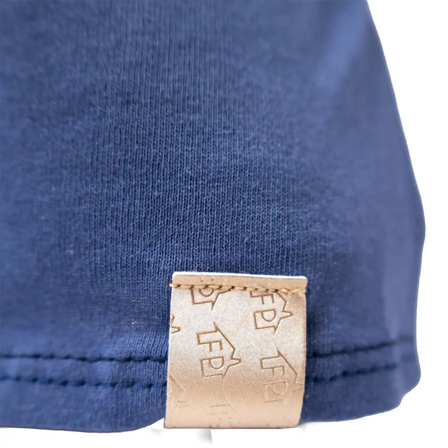 Blusa-Gola-Careca-Aranha-Fabrica-Pet-Azul-tamanho-PP-foto-de-detalhe-da-etiqueta-