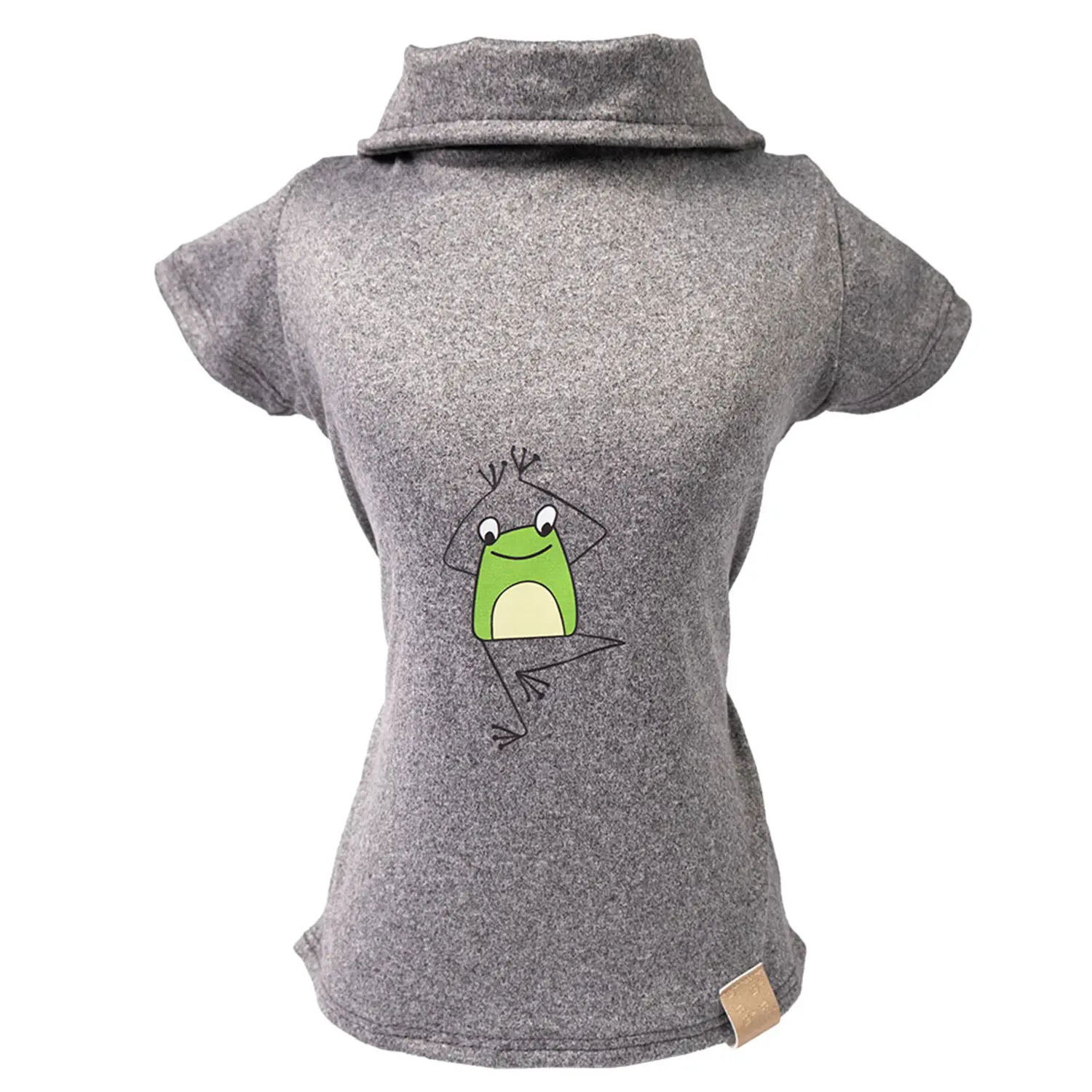 Polo Malha Sapo Cinza Fábrica Pet