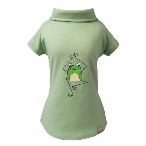 Polo Malha Sapo Verde Fábrica Pet P