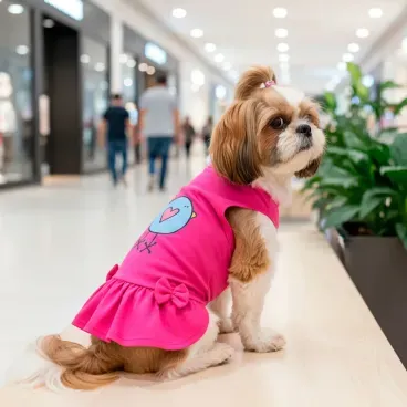 Vestido-Pintinho-Rosa-Fabrica-Pet-tamanho-M-foto-do-vestido-no-pet