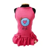 Vestido Pintinho Coral Fábrica Pet