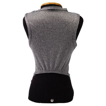 Regata-Pintinho-Cinza-Fabrica-Pet-tamanho-M-foto-da-parte-da-frente