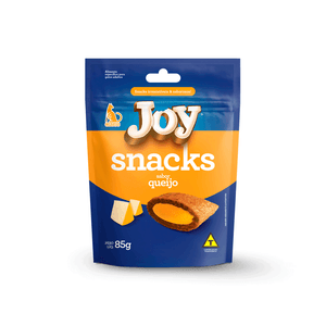Petisco Joy Snacks para Gatos Adultos Queijo - 85g