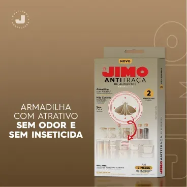 4-Jimo Antitraca de Alimentos com 2 Armadilhas