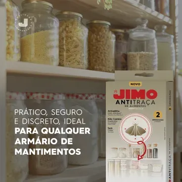 5-Jimo Antitraca de Alimentos com 2 Armadilhas