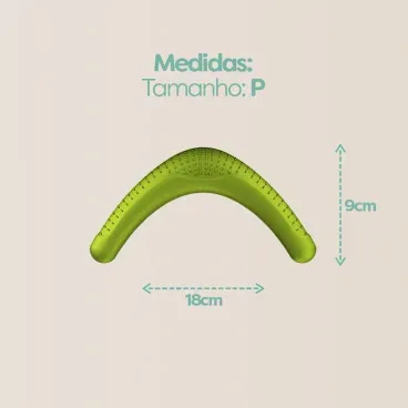 Medidas-do-Brinquedo-Mordedor-Boomerang-Stark-Pet-Verde-tamanho-P