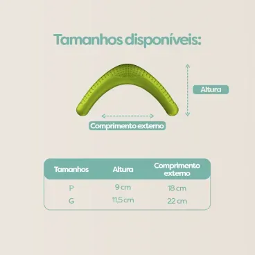 Tamanhos-disponiveis-do-Brinquedo-Mordedor-Boomerang-Stark-Pet-Verde
