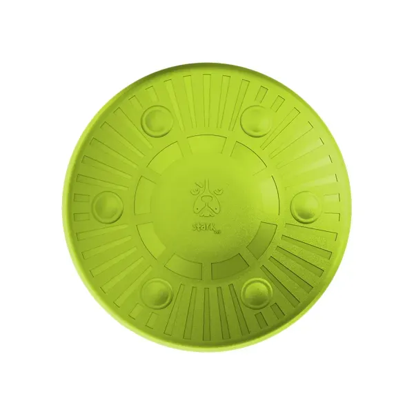 Brinquedo Fresbee Disco Voador Stark Pet Verde Único