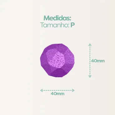 Medidas-do-Beneficios-do-Brinquedo-Bola-Macica-Rocky-Ball-Stark-Pet-Roxo-tamanho-40mm