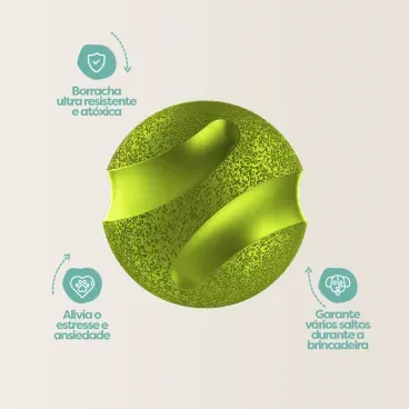 Brinquedo-Bola-Macica-Slim-Ball-Stark-Pet-Verde-beneficios
