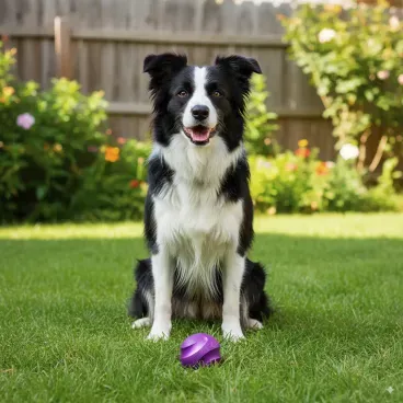 Pet-com-o-Brinquedo-Bola-Macica-Slim-Ball-Stark-Pet-Roxo