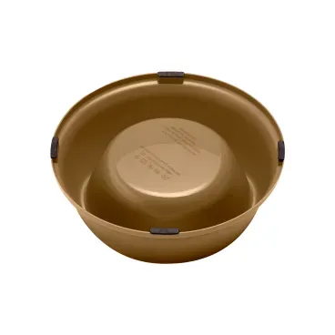 Comedouro-Bowl-Antiderrapante-Stark-Pet-Bege-detalhes-da-parte-de-baixo