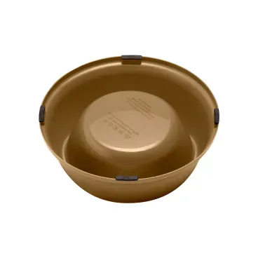 Comedouro-Bowl-Antiderrapante-Stark-Pet-Bege-detalhes-da-parte-de-baixo