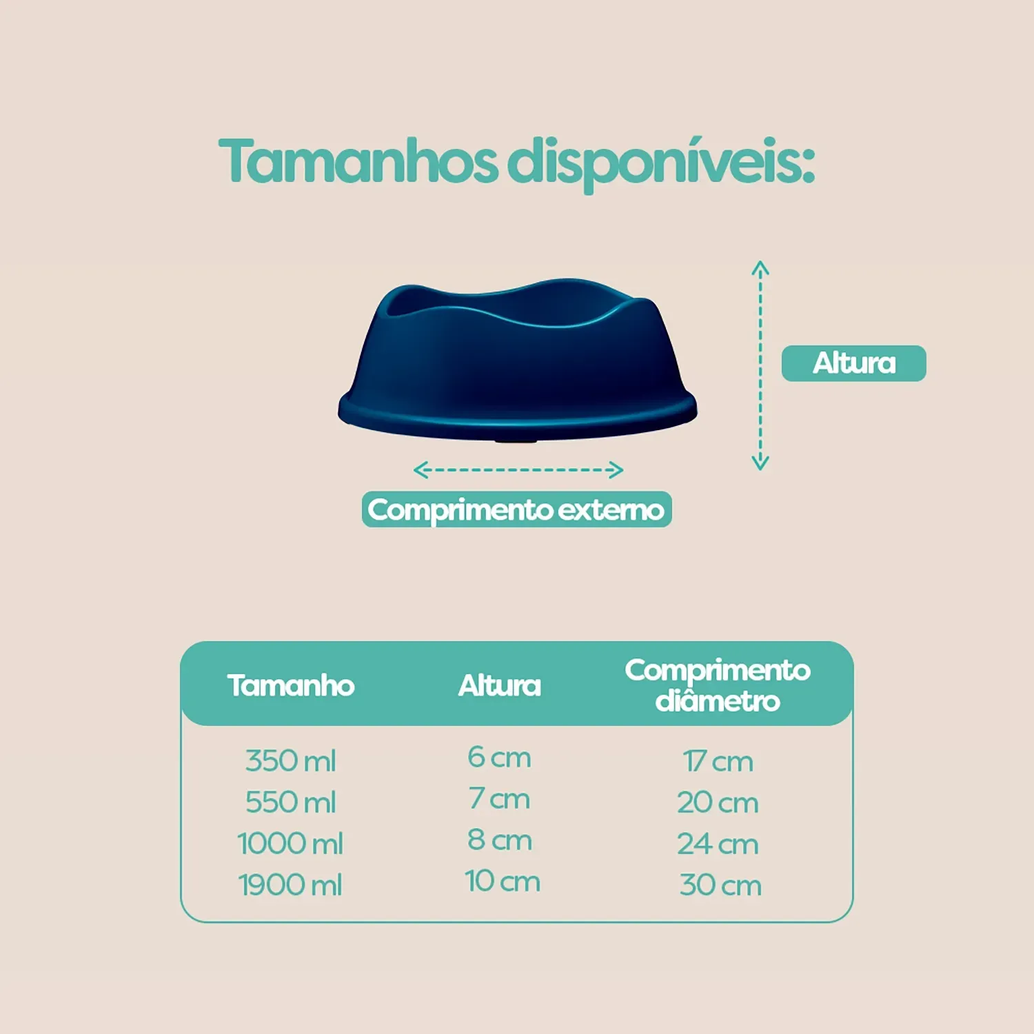 Comedouro Bowl Antiderrapante Stark Pet Azul