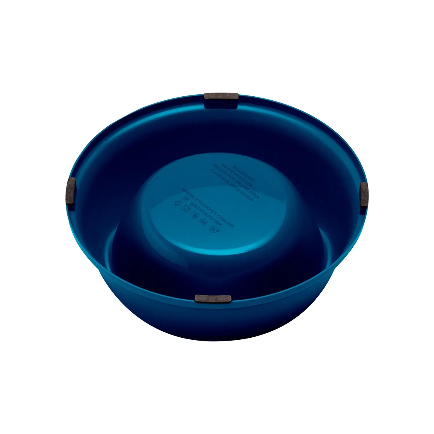 Parte-de-baixo-do-Comedouro-Bowl-Antiderrapante-Stark-Pet-Azul