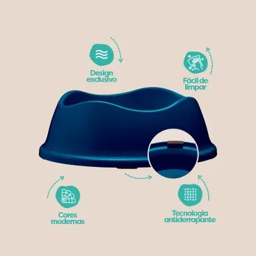 Detalhes-do-Comedouro-Bowl-Antiderrapante-Stark-Pet-Azul