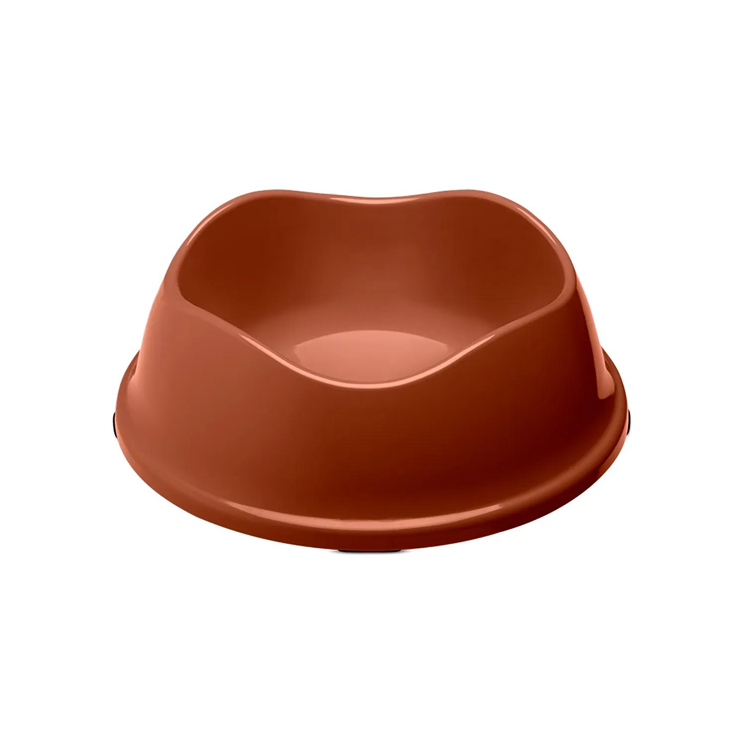 Comedouro Bowl Antiderrapante Stark Pet Cobre