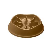 Comedouro Lento com Labirinto Stark Pet Bege