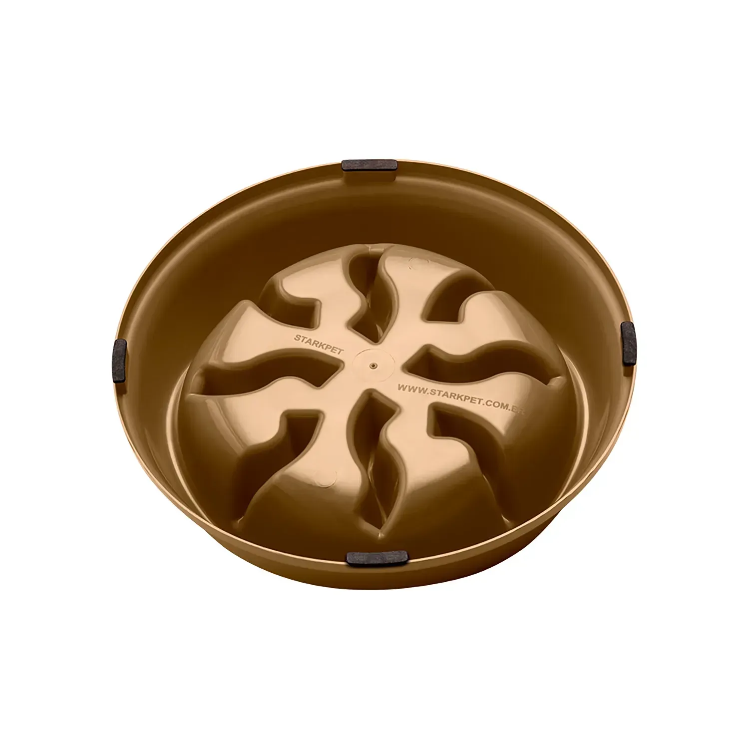 Parte-de-baixo-do-Comedouro-Lento-com-Labirinto-Stark-Pet-Bege