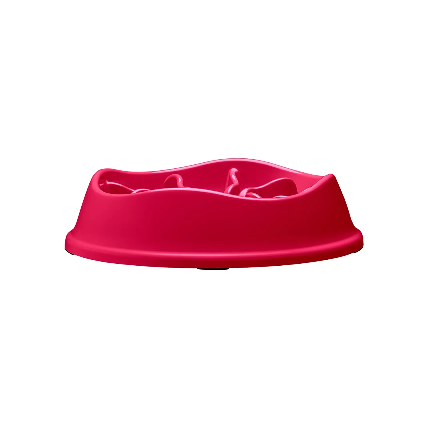Comedouro Lento com Labirinto Stark Pet Magenta