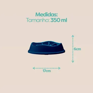 Medidas-do-Comedouro-Lento-com-Labirinto-Stark-Pet-Azul-de-350ml